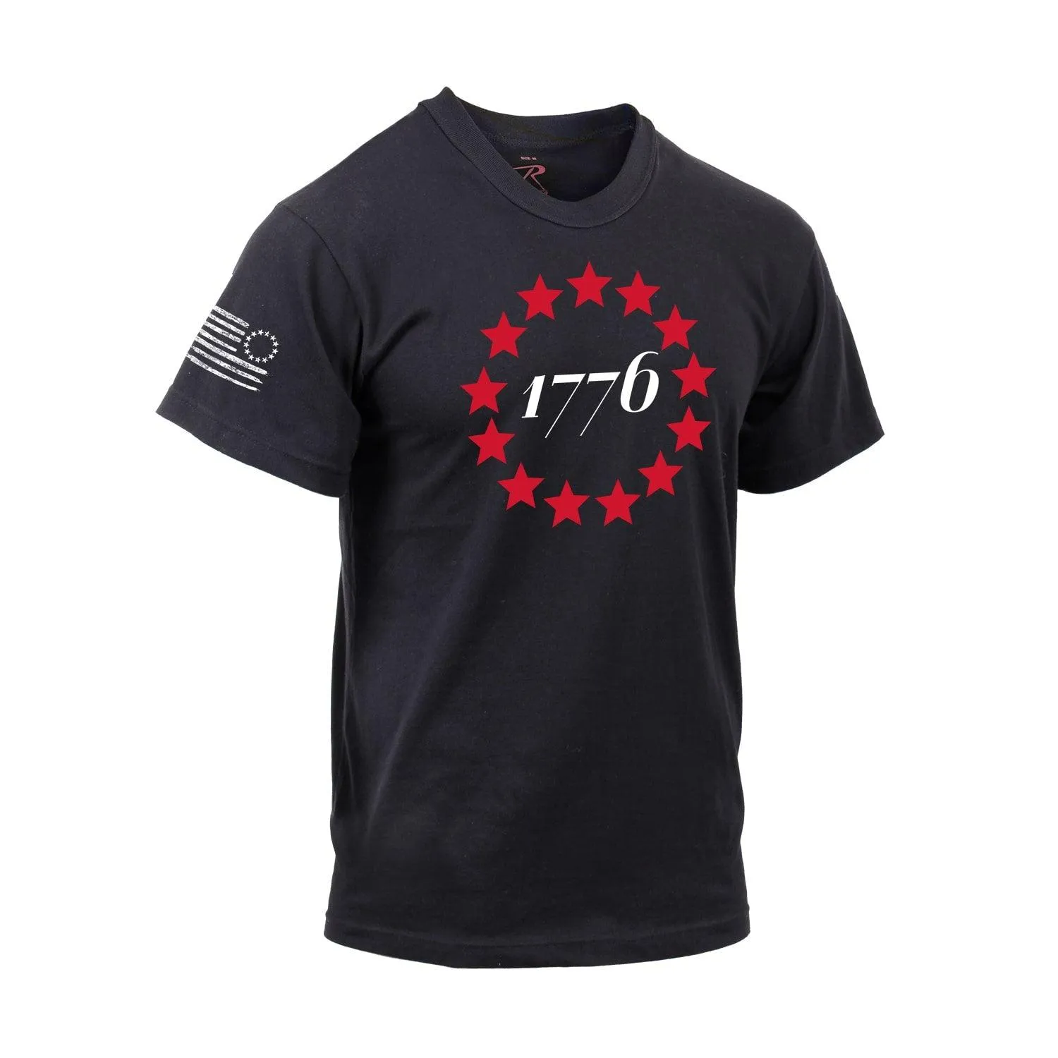 1776 T-Shirt - Black by Rothco