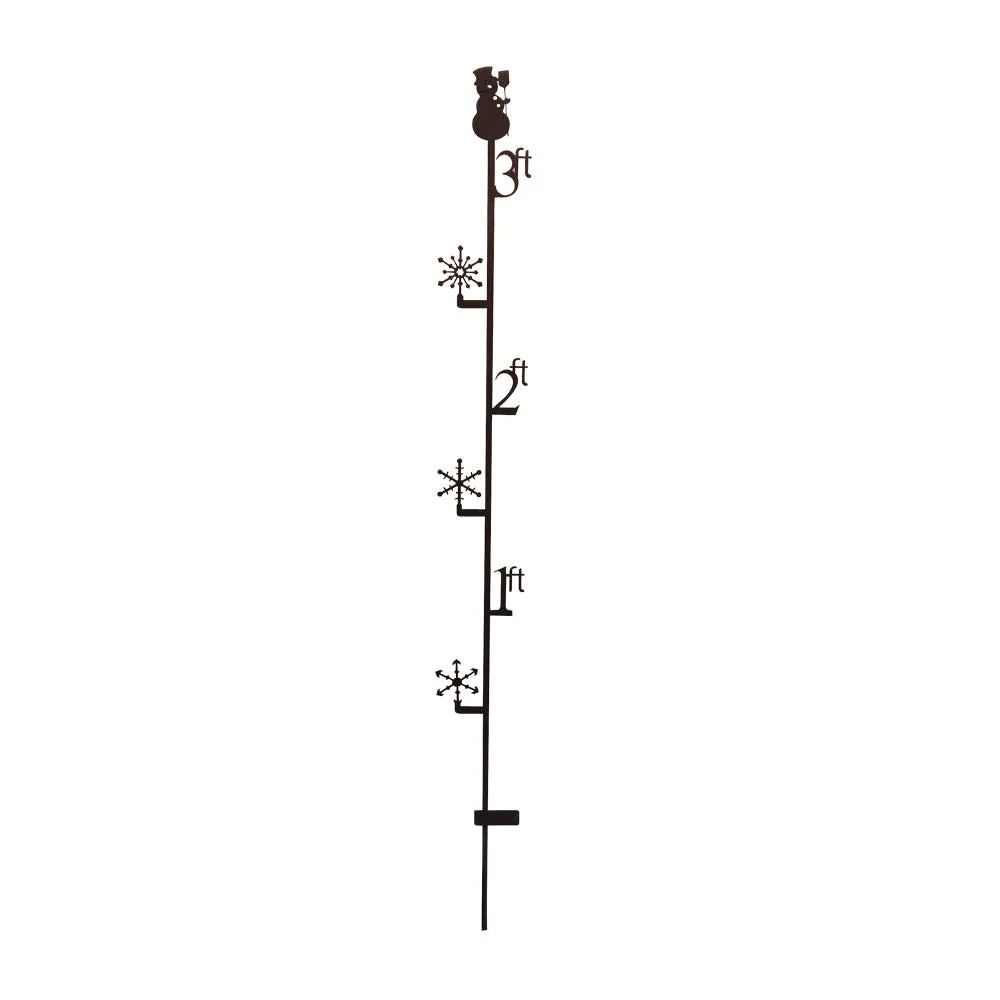 3 Foot Snowman Snow Gauge