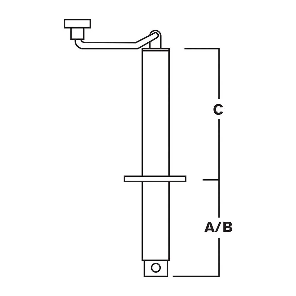 (44067.ULT) Ultra-Tow Topwind A-Frame Jack | 3000-Lb. Lift Cap.