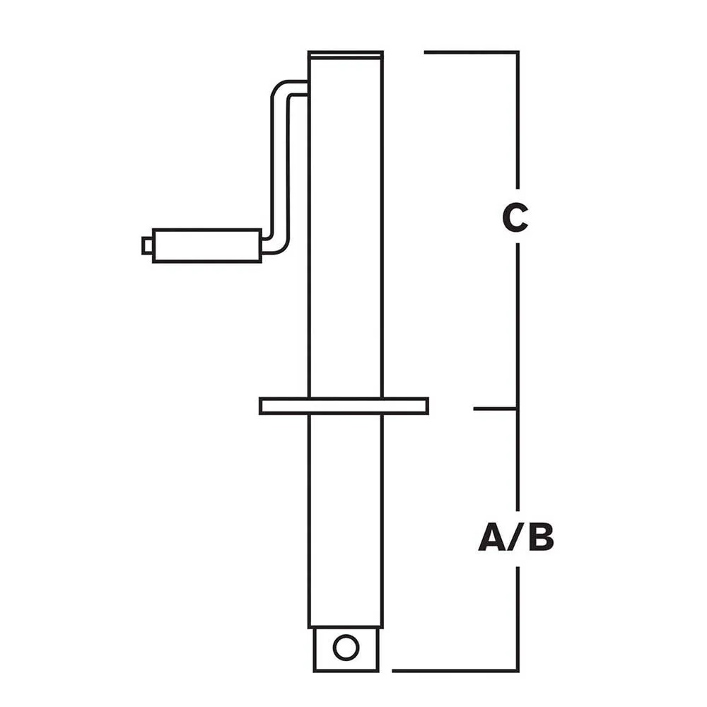 (44068.ULT) Ultra-Tow Sidewind A-Frame Jack | 3000-Lb. Lift Cap