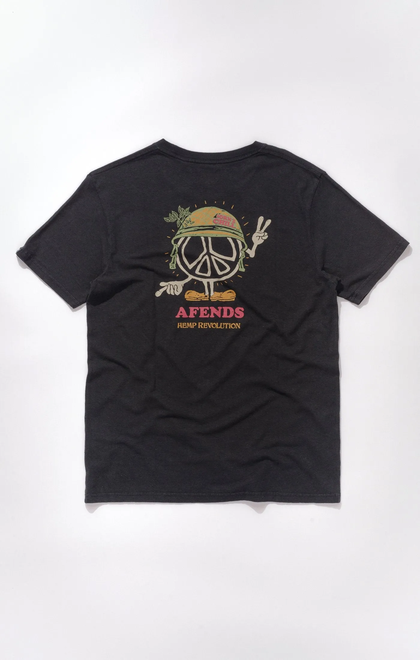 Afends Mens Born - Hemp Standard Fit Tee