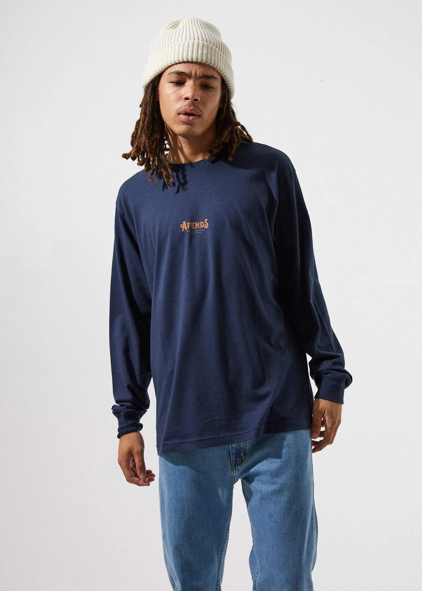 Afends Mens Candy - Retro Fit Long Sleeve Tee