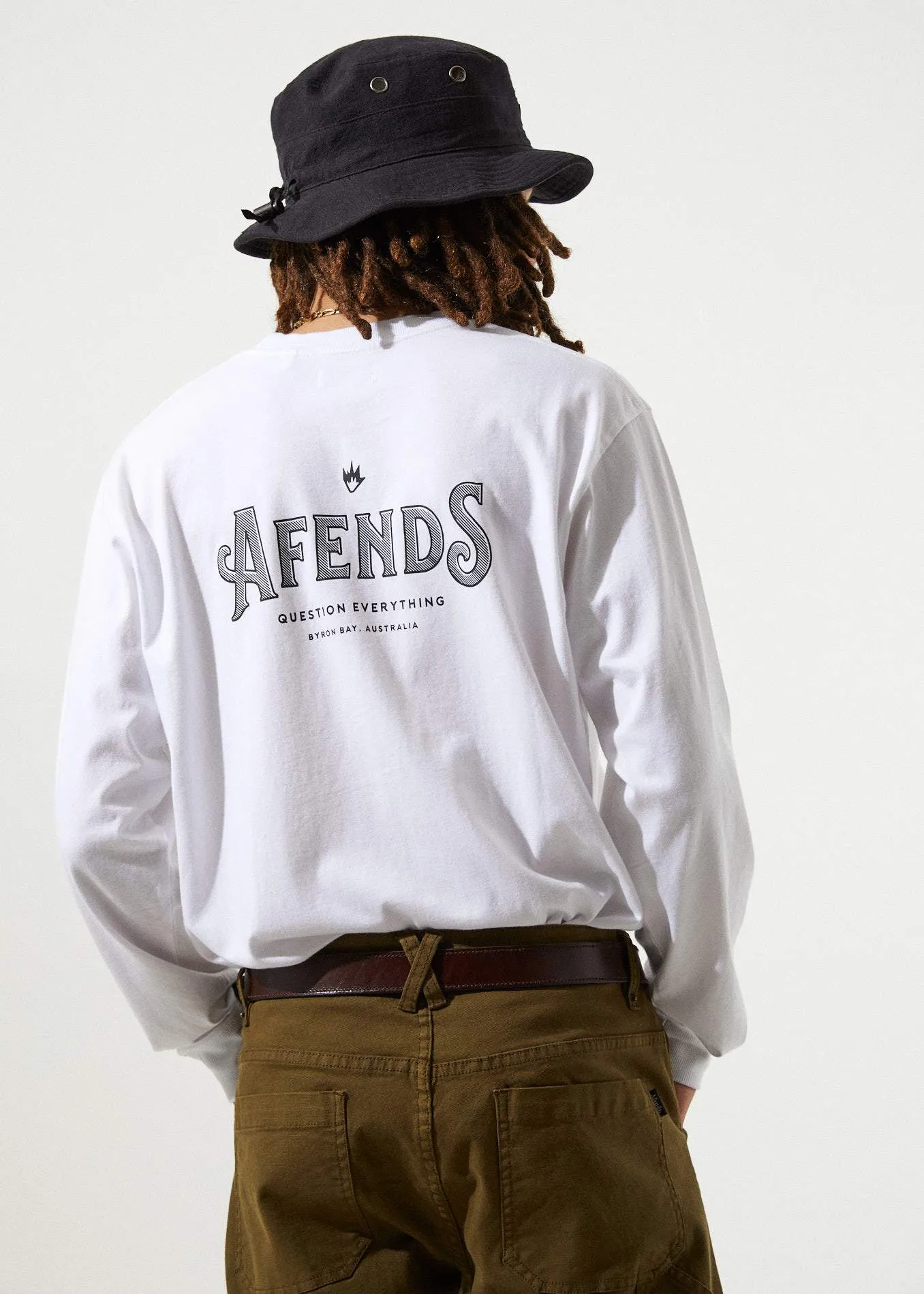 Afends Mens Candy - Retro Fit Long Sleeve Tee