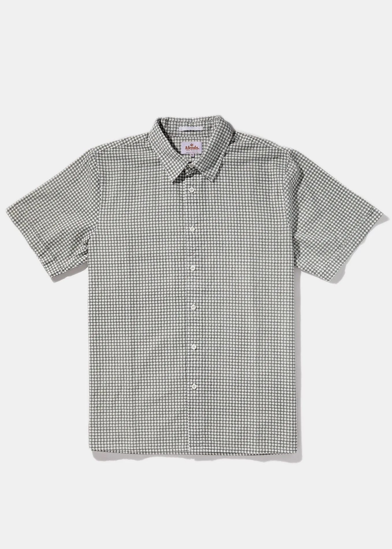 Afends Mens Easy Living - Hemp Short Sleeve Shirt