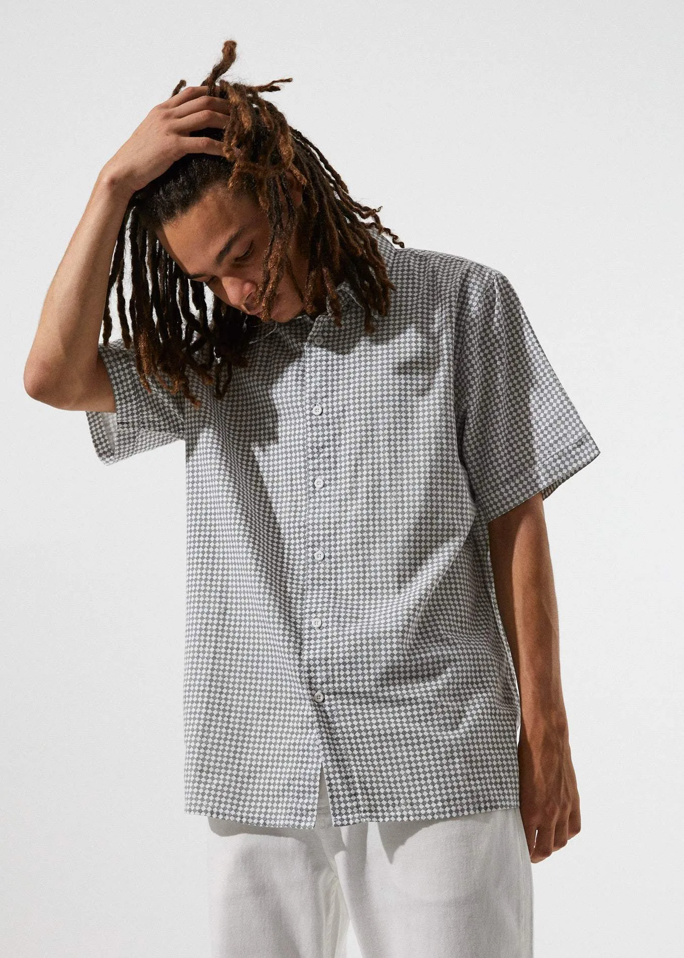 Afends Mens Easy Living - Hemp Short Sleeve Shirt