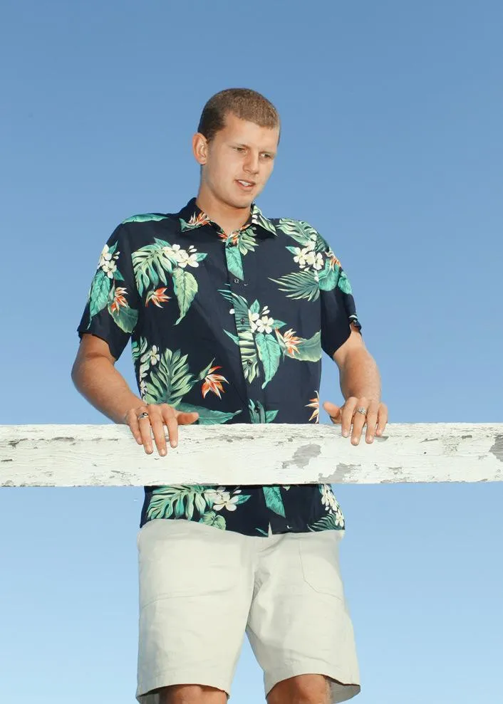 Afends Mens Shaka Mahalo - Short Sleeve Shirt