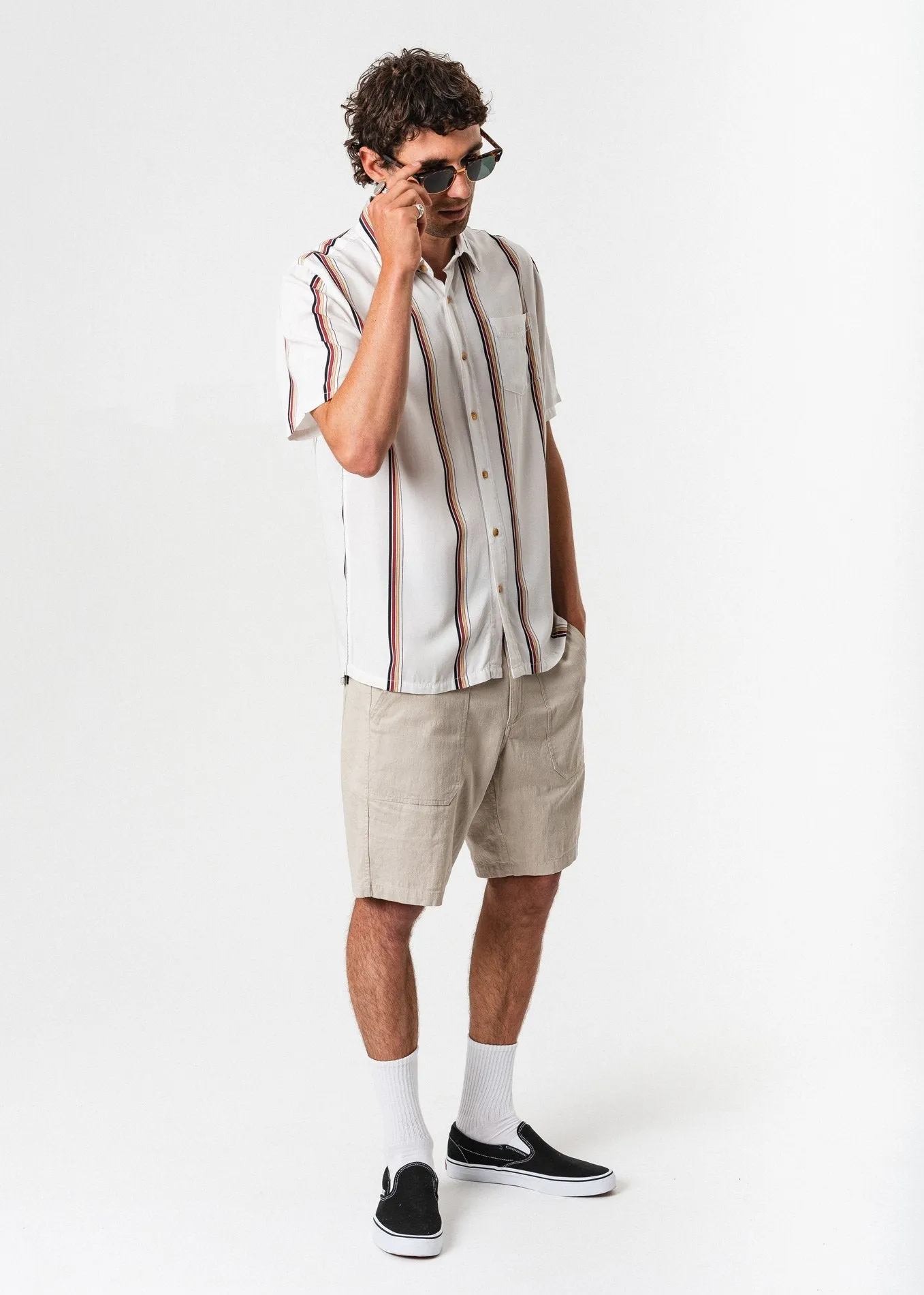 Afends Mens Soul - Short Sleeve Shirt