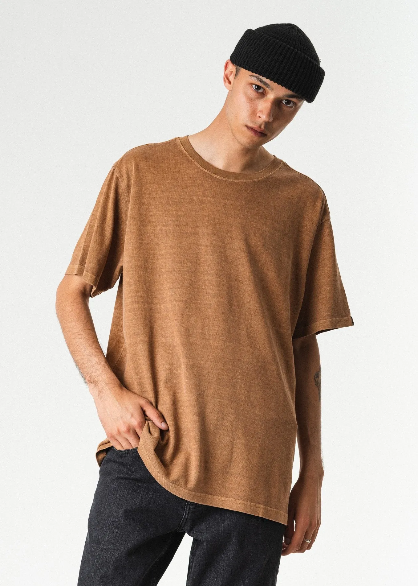 Afends Mens Stoned - Hemp Retro Fit Tee