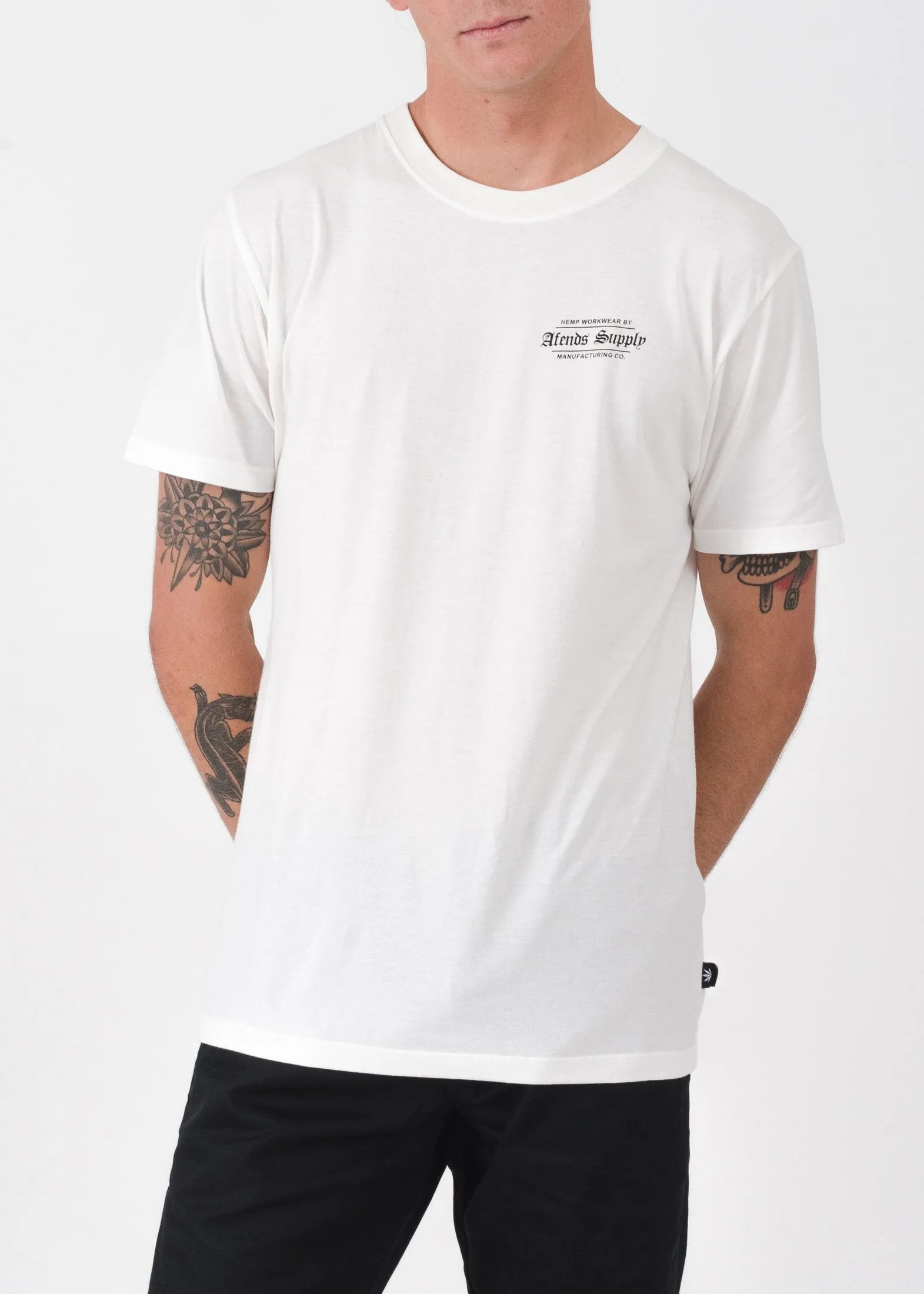 Afends Mens Sturdy - Hemp Standard Fit Tee