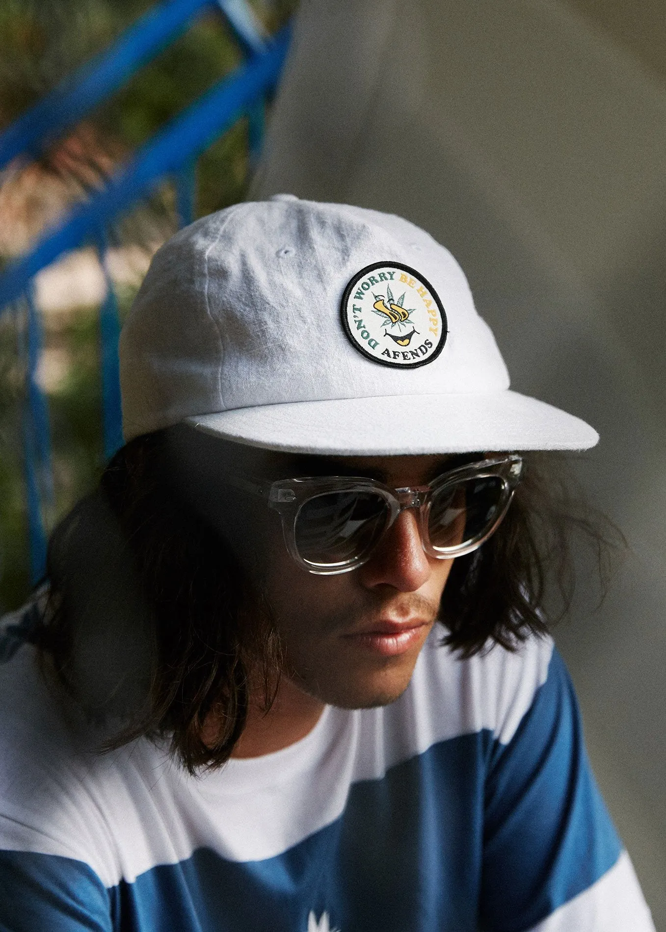 Afends Unisex No Worries - Hemp Unstructured Cap