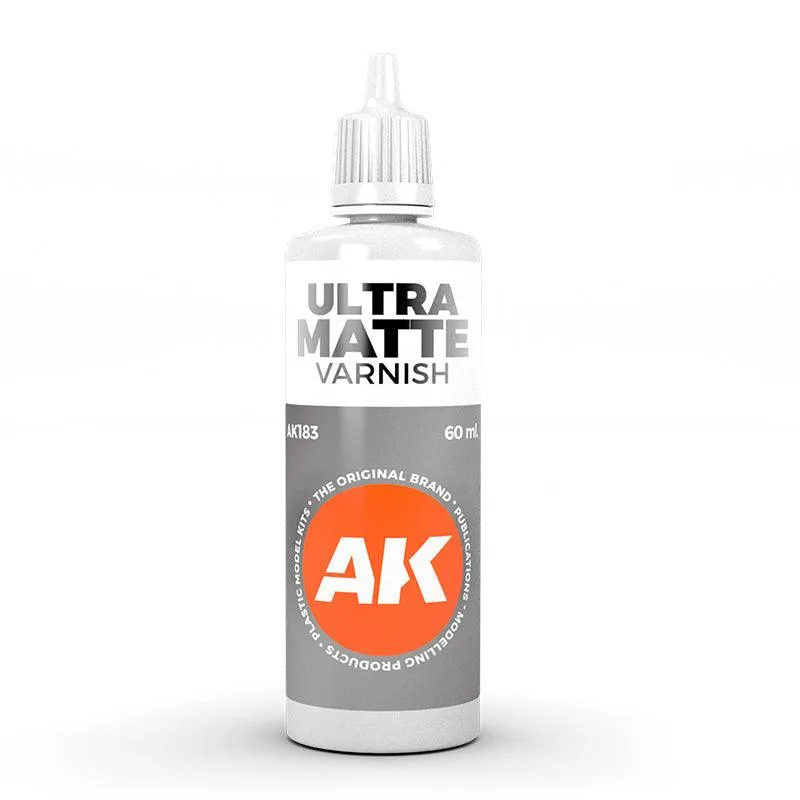 AK Interactive AK183 Ultra Matt Varnish Paint 60ml