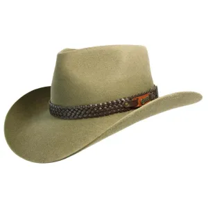 Akubra Snowy River Hat - Santone Fawn