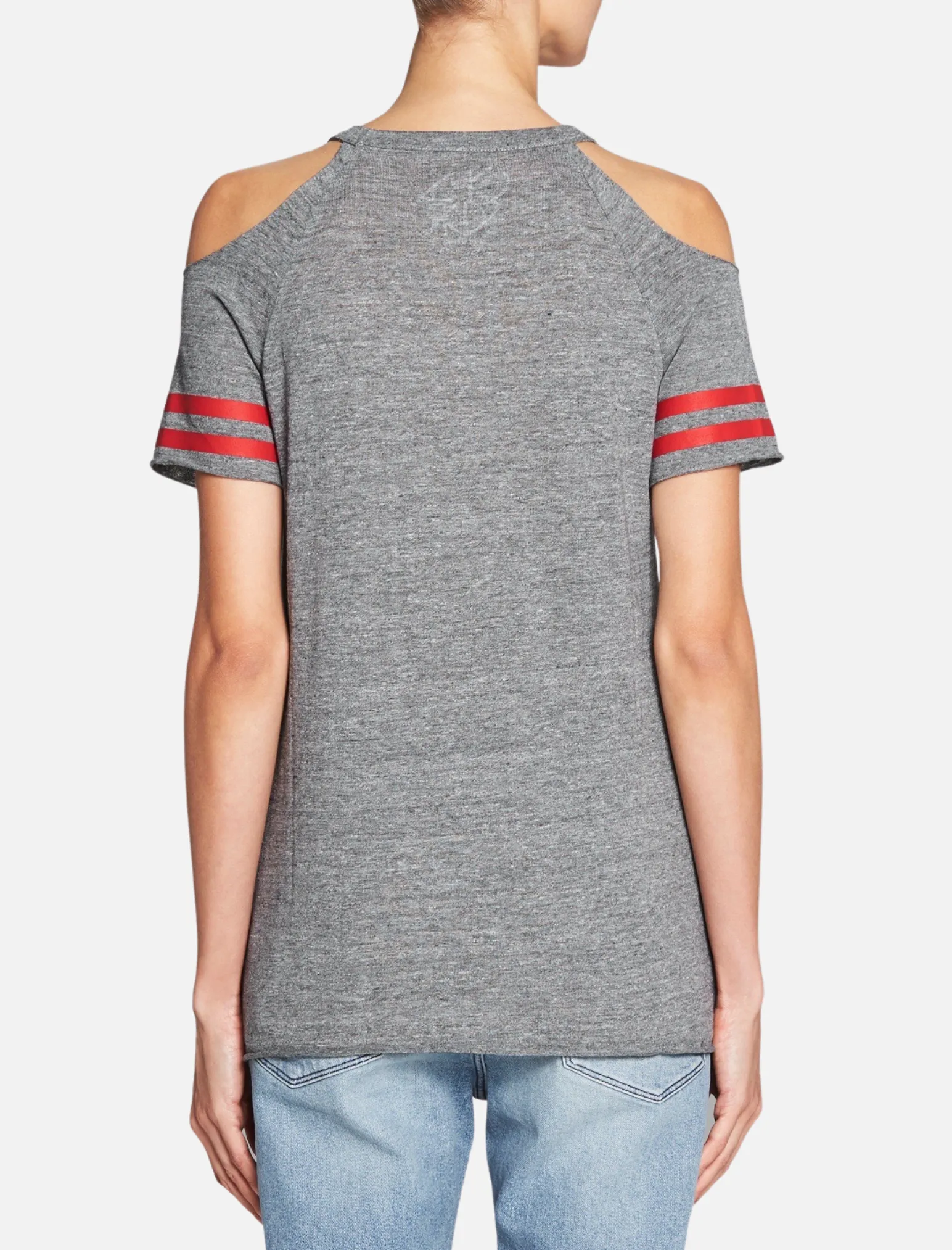 All American Cold Shoulder Raglan Tee