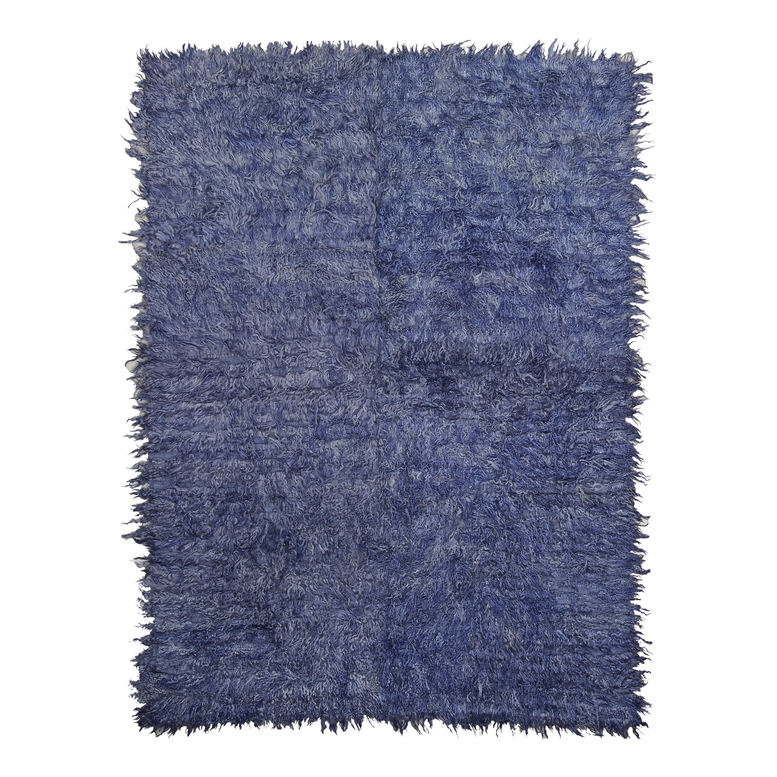 Angora Wool Tulu Blue