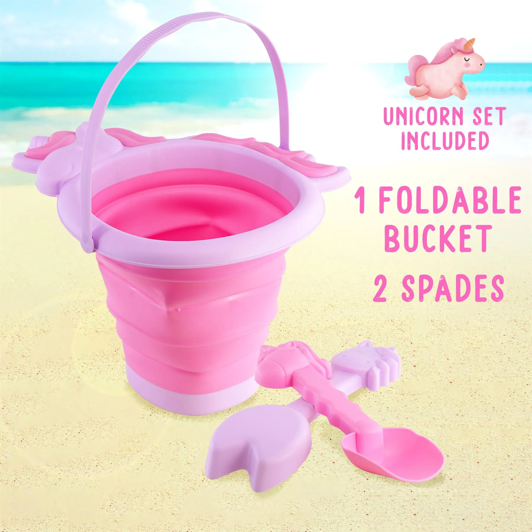 Animal Beach Bucket Set