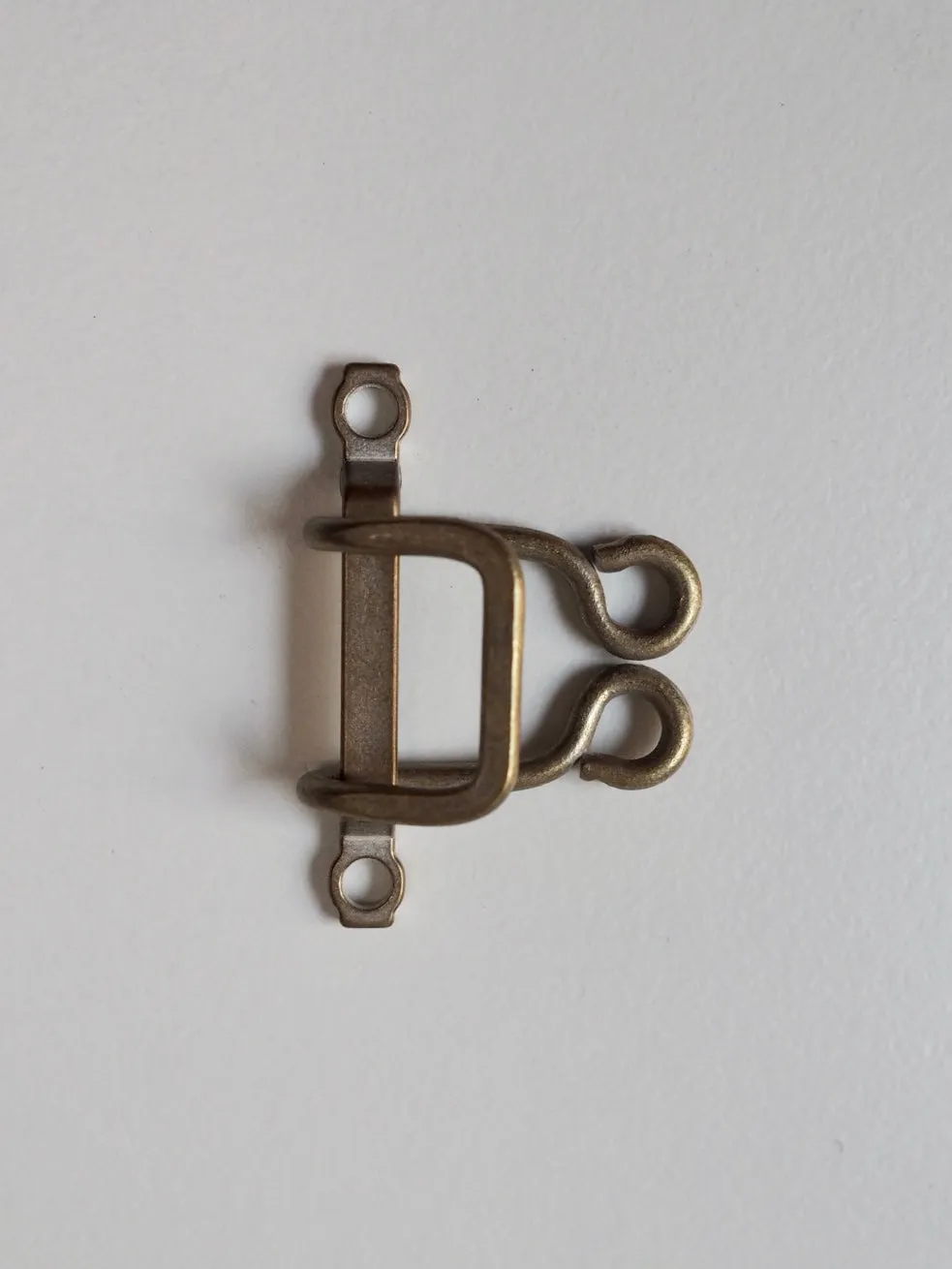 Antique Brass Hook   Bar Clasp 16mm