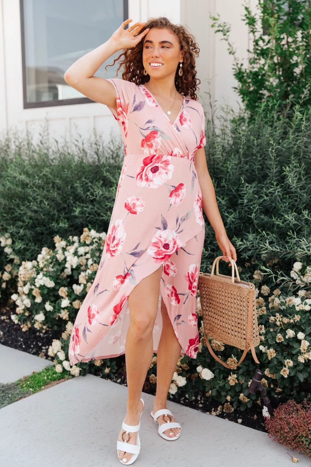 Aubrey Dress in Blush