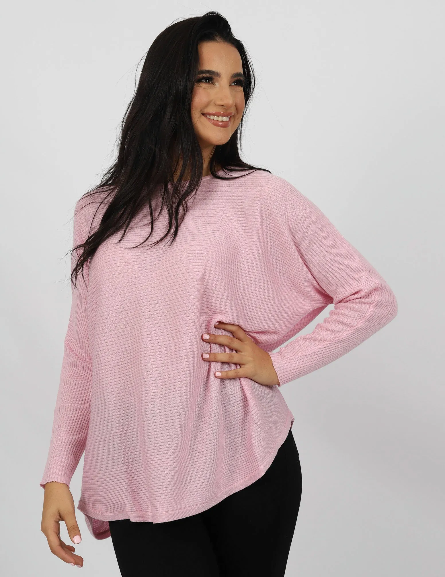 Batwing Knit Pullover