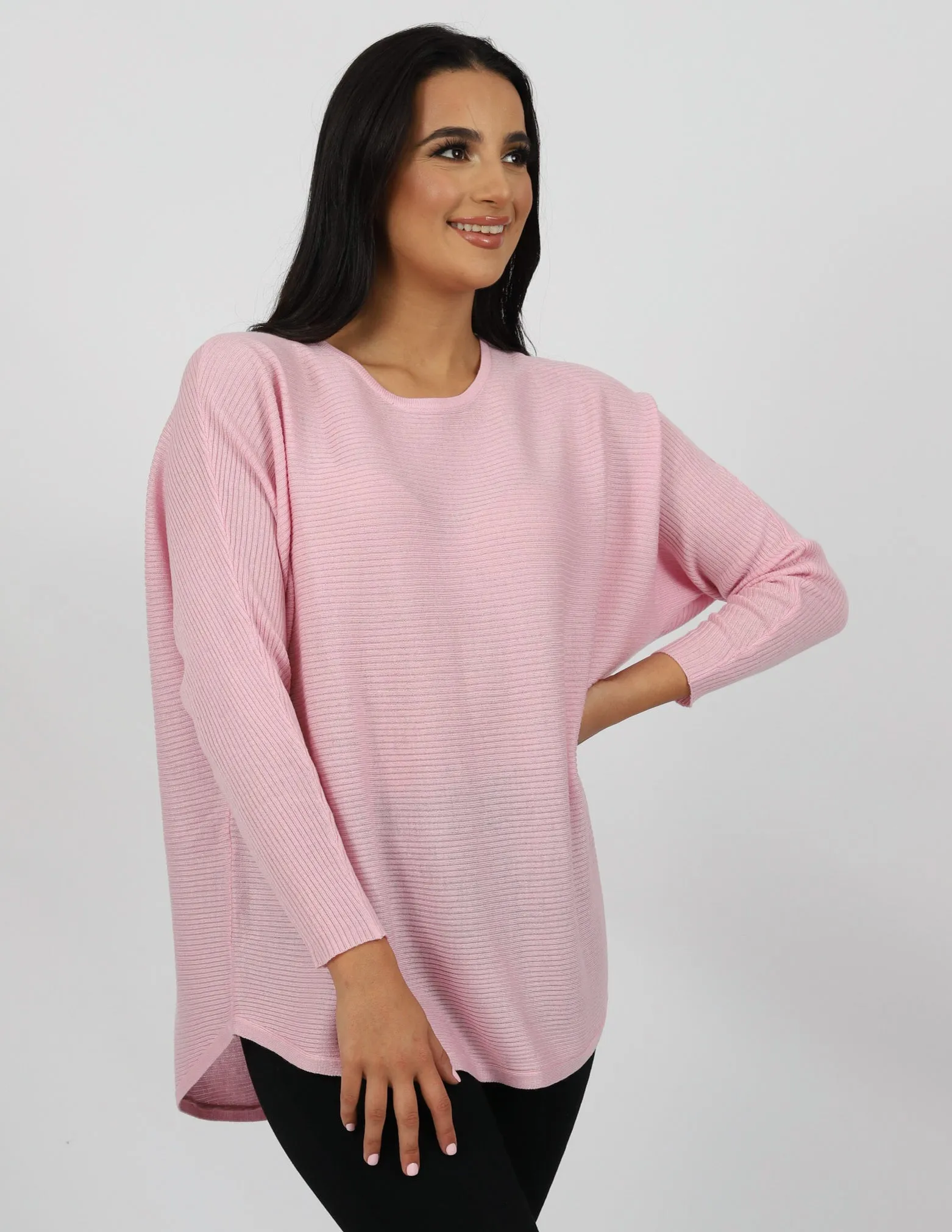 Batwing Knit Pullover