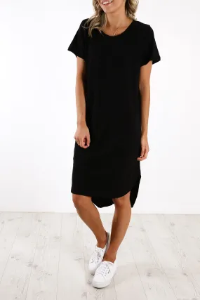 Bayley Dress Washed Black