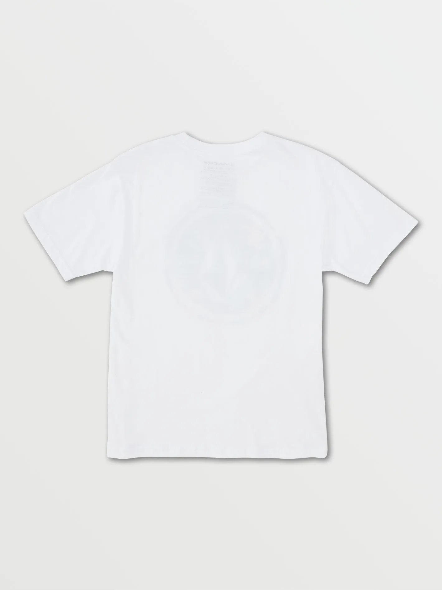 Big Boys Circle Stone Fill Short Sleeve Tee - White Combo