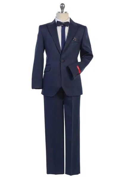 Bijan Elegant 4-Piece Slim Fit Suit (Big Boys)