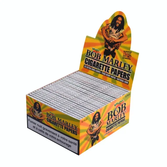 Bob Marley - Pure Hemp - Kingsize Papers - Box of 50