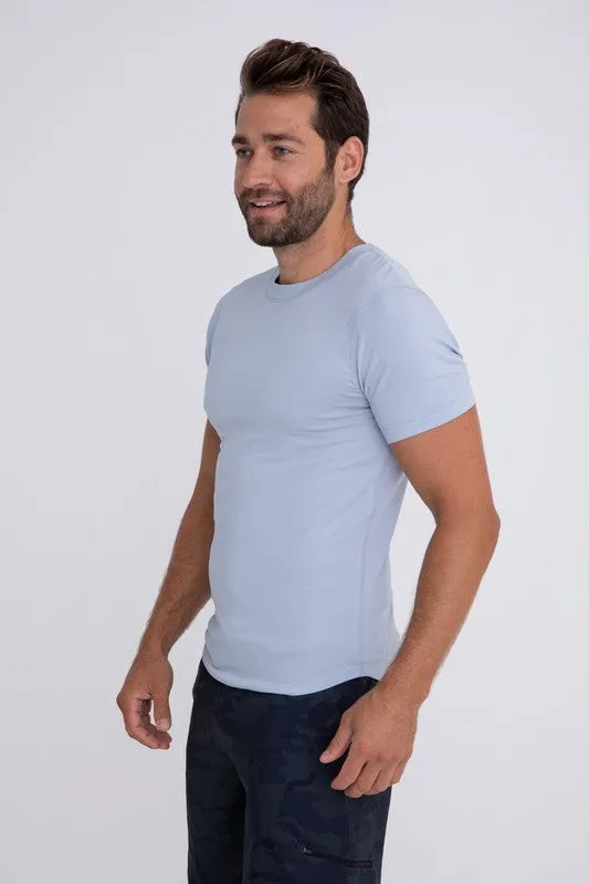 Breathable Scallop Hem Tee