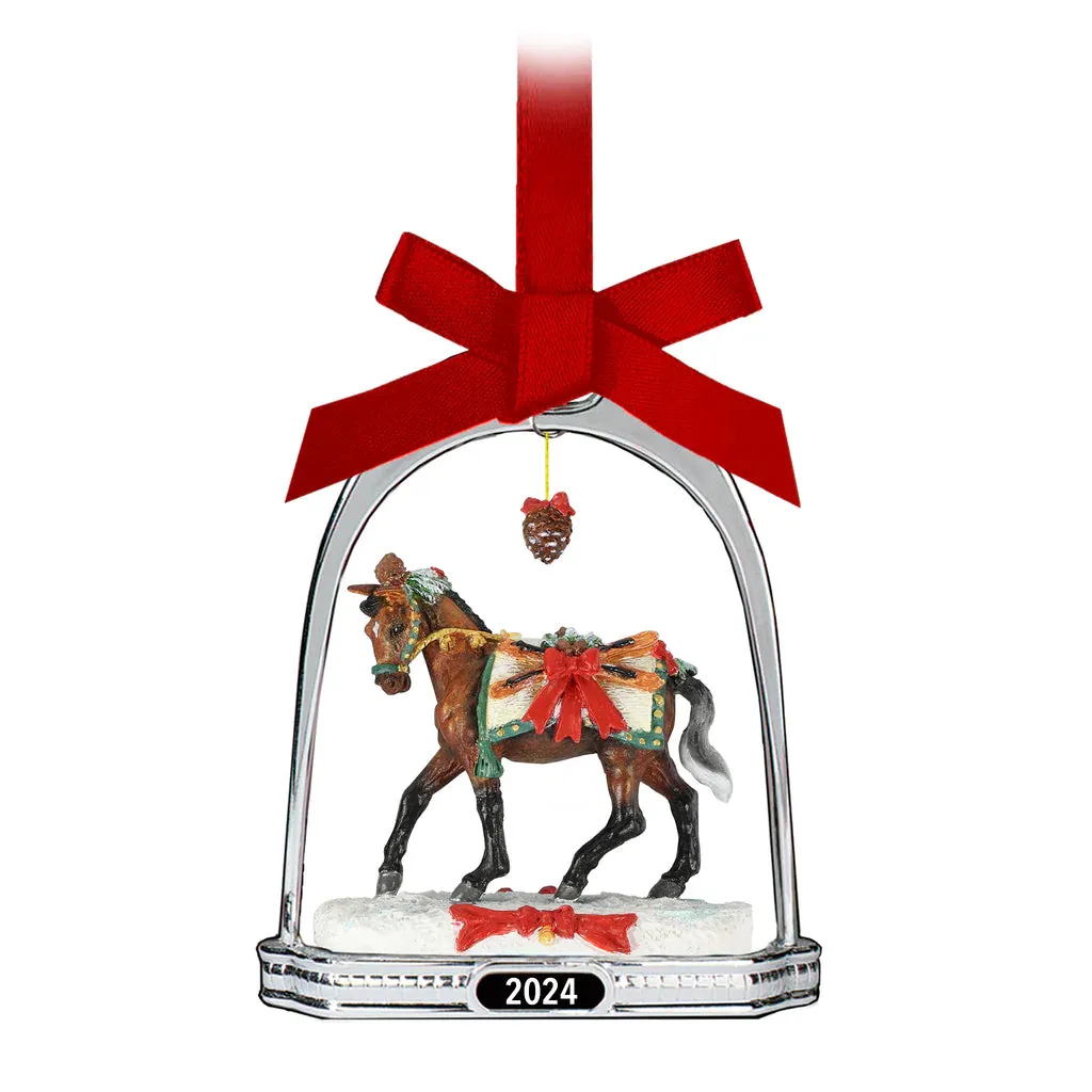 Breyer Stablemates 2024 Apres Ski Stirrup Ornament