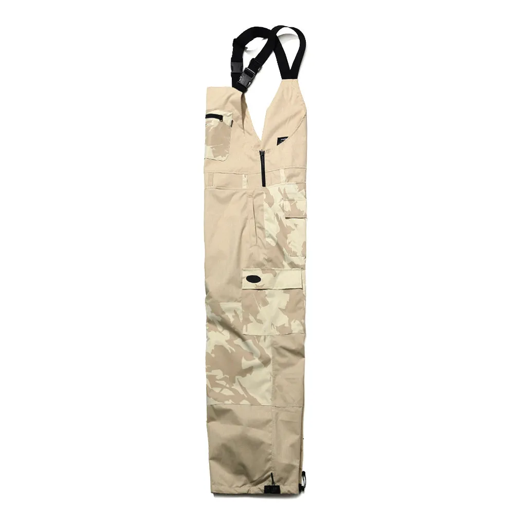 BSRBT CARGO BIB PANTS CREAM CAMO