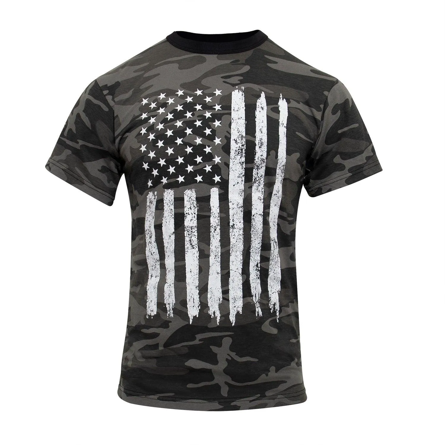 Camo US Flag T-Shirt