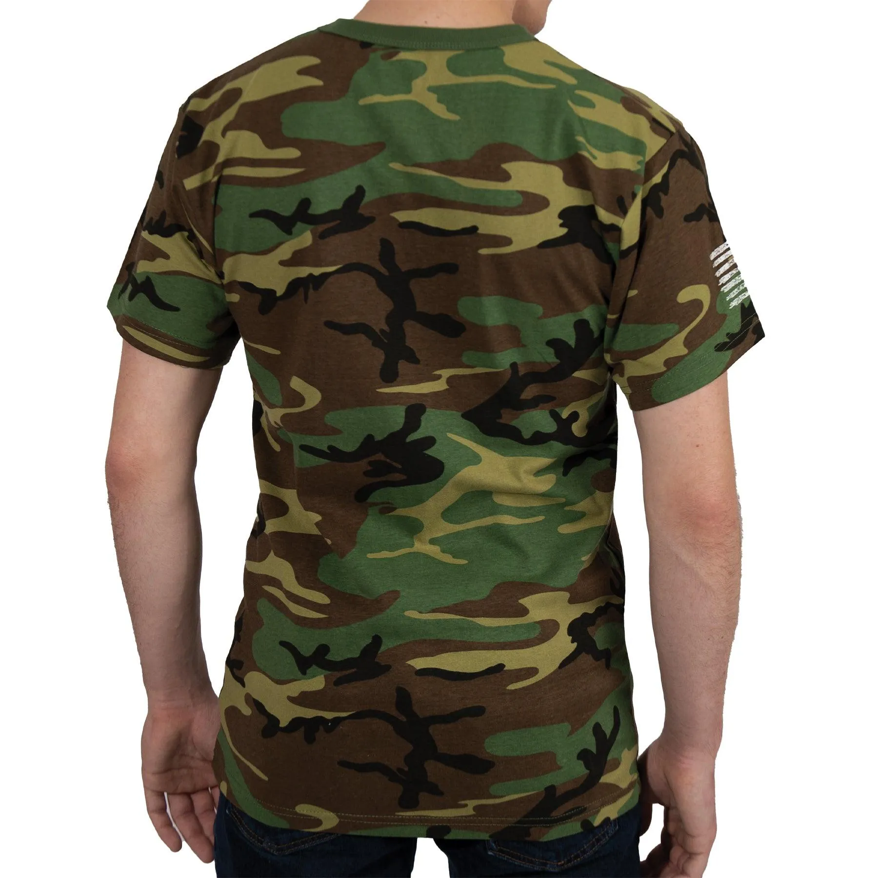 Camo US Flag T-Shirt