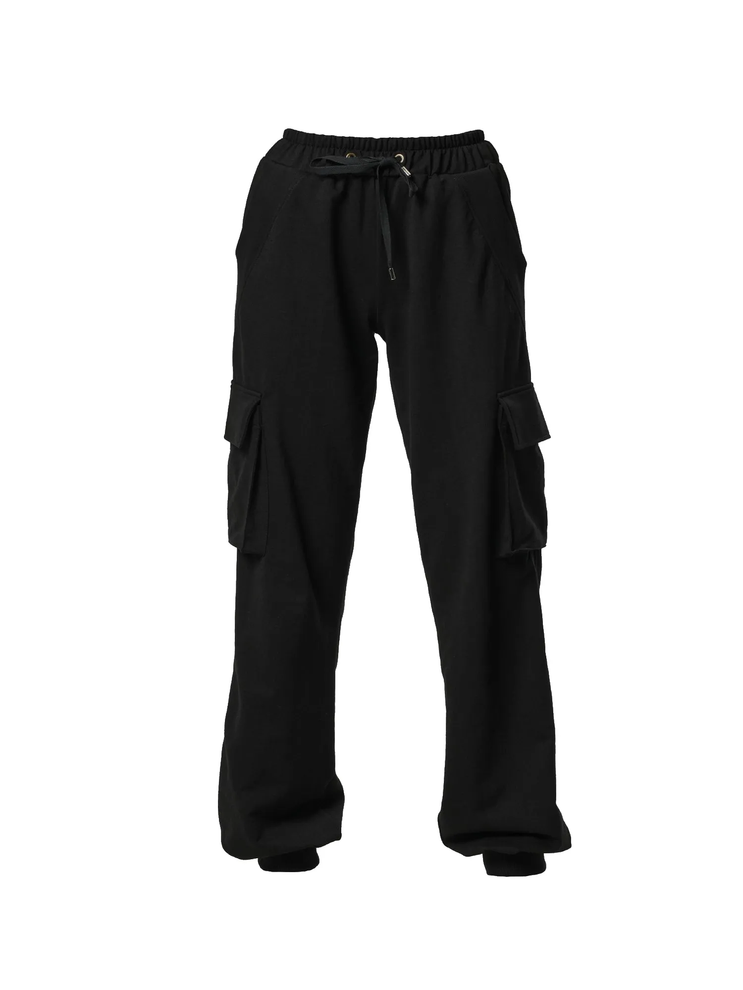 Casual Cargo Pants In Black