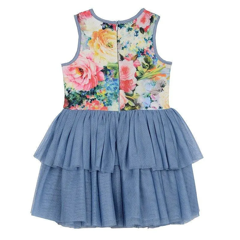 Cha-Cha Blue Ballerina Dress