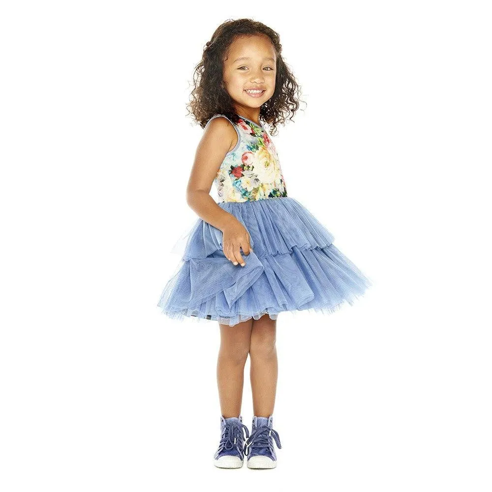 Cha-Cha Blue Ballerina Dress