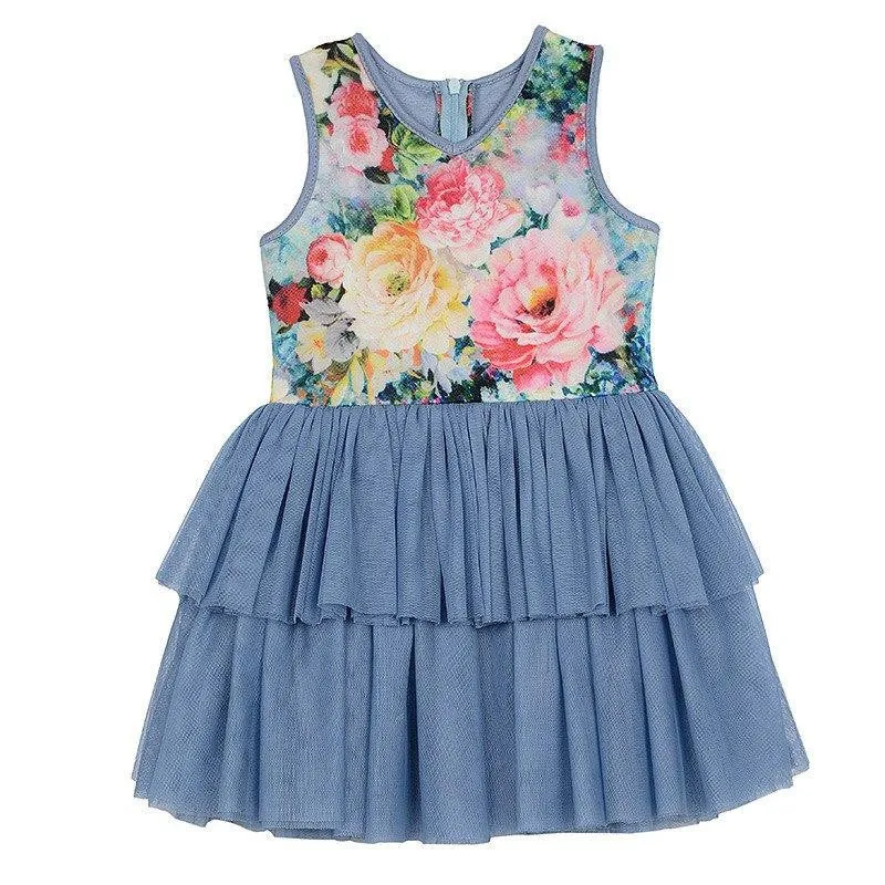 Cha-Cha Blue Ballerina Dress