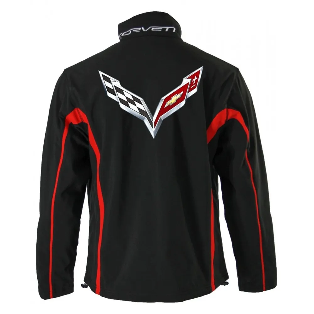 Chevy Corvette Composite Softshell Coat Jacket