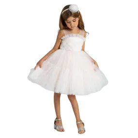 Christine Cross Elegant Girls' Wedding Dress