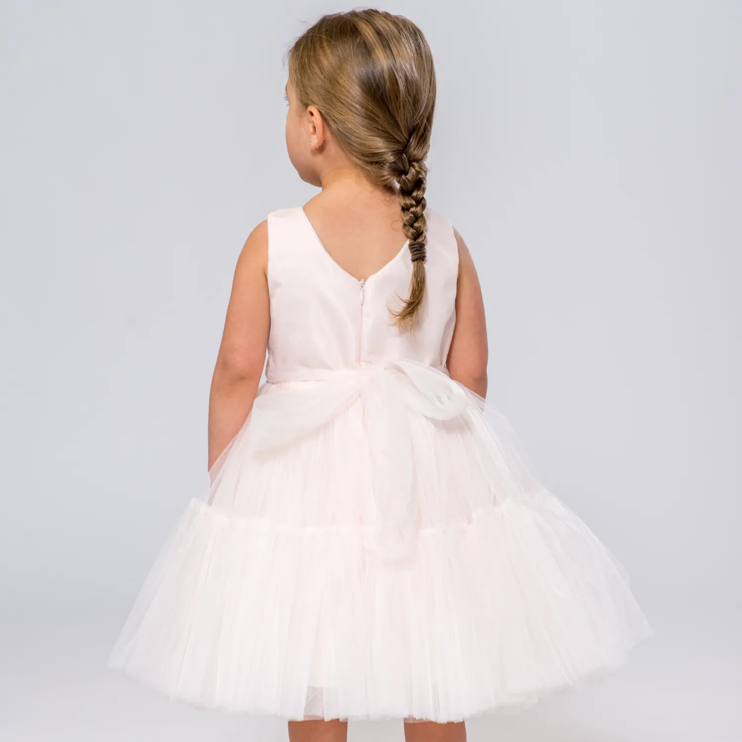 Christine Cross Elegant Girls' Wedding Dress