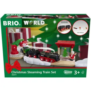 Christmas Steaming Train Set