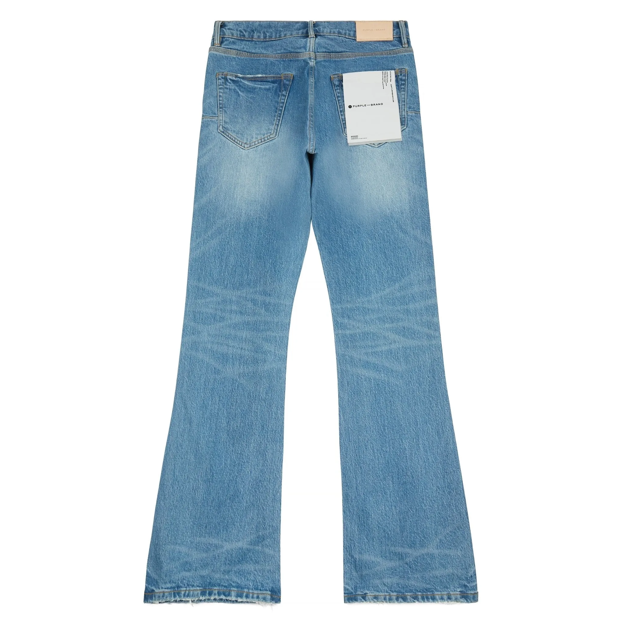 Coated Flared Denim