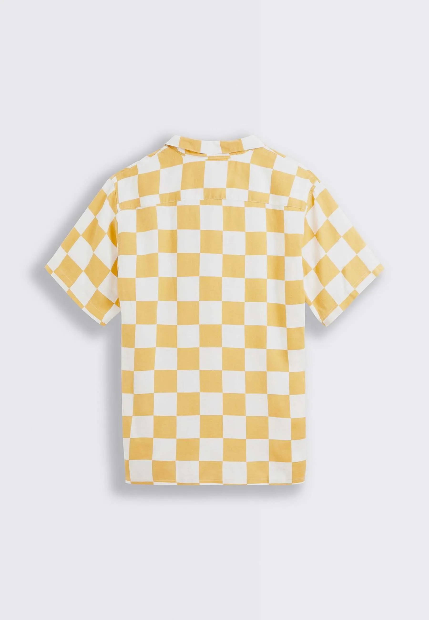 Cubano Shirt - fez check egret