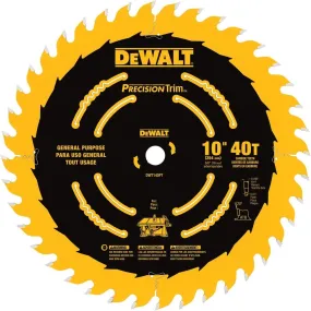 DeWalt DW7140PT 10" 40 Tooth Ripping / Crosscutting Saw Blade