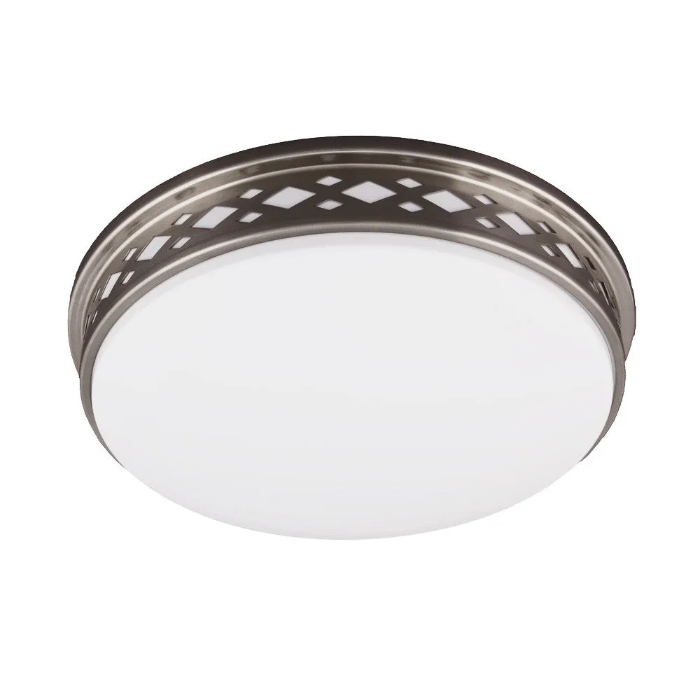 Diamond Trim Ceiling Light Fixture