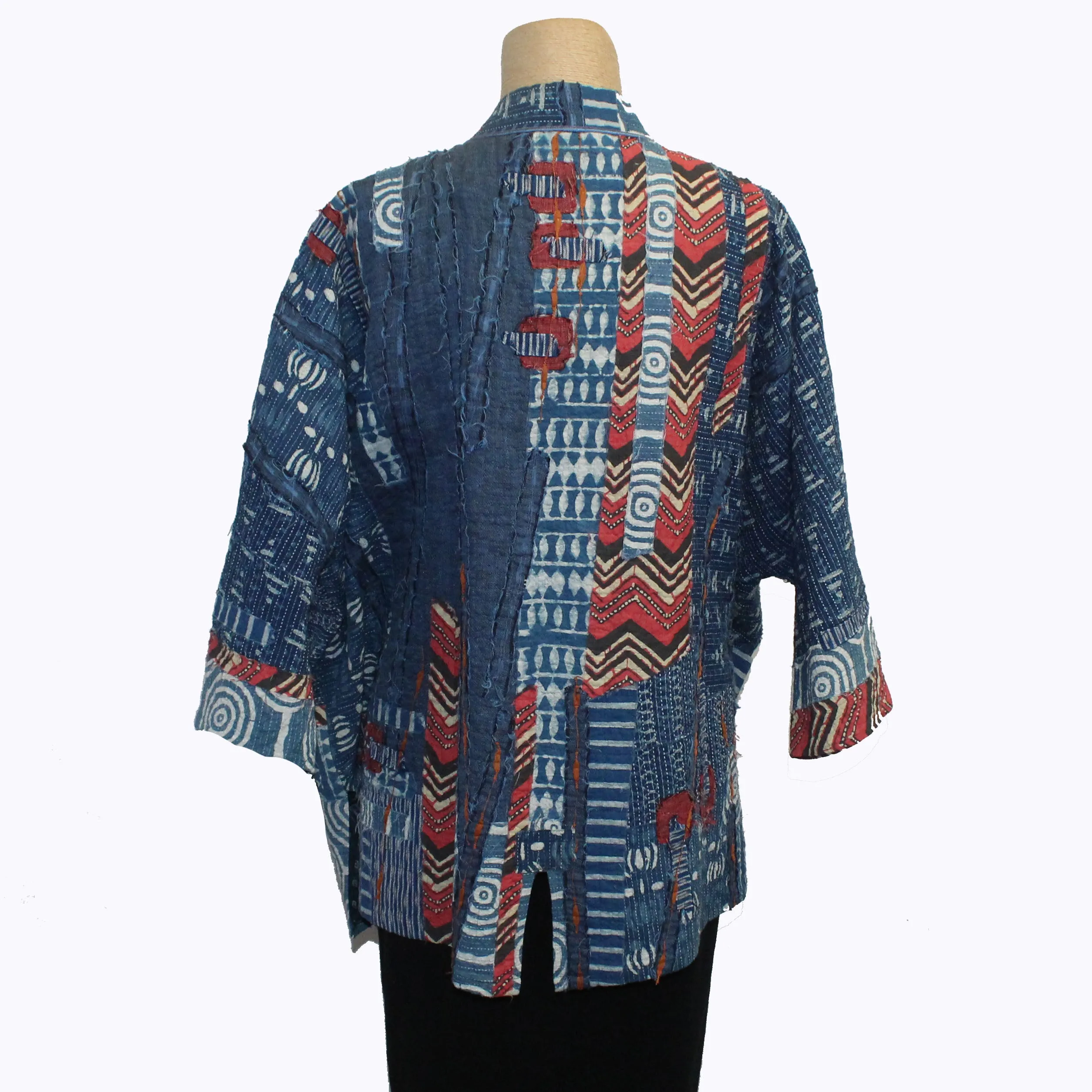 Diane Prekup Jacket, Zen, Indigo/Rust, XL