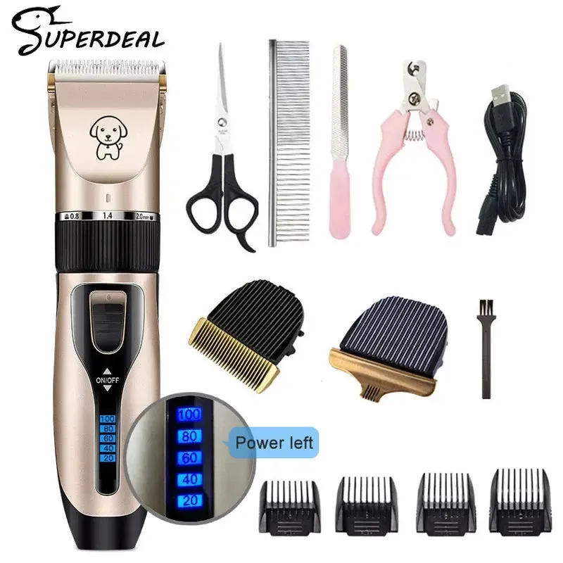 Dog Hair Clipper Professional Pet Grooming Machine