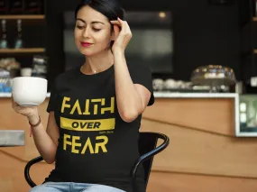 Faith Over Fear Maternity T-shirt