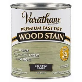 Fast Dry Interior Wood Stain, Oil-Based, Rustic Sage, 1-Qt.