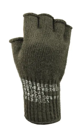 Fingerless Wool Gloves