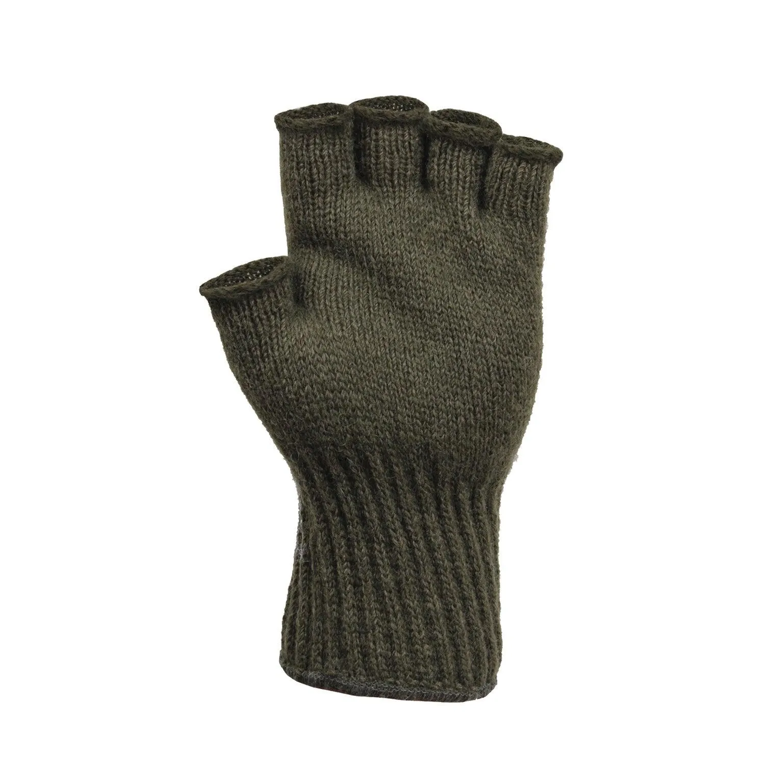 Fingerless Wool Gloves